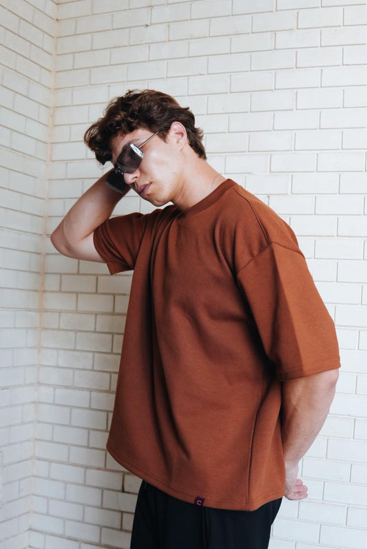 Boxy Cropped Sweatshirt