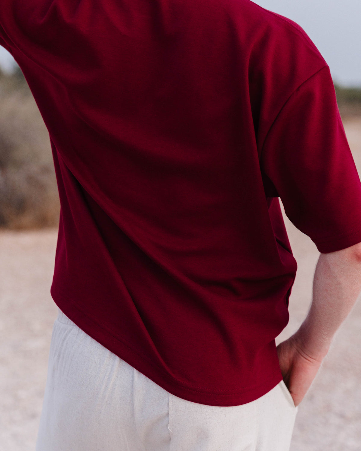 Boxy Cropped Sweatshirt