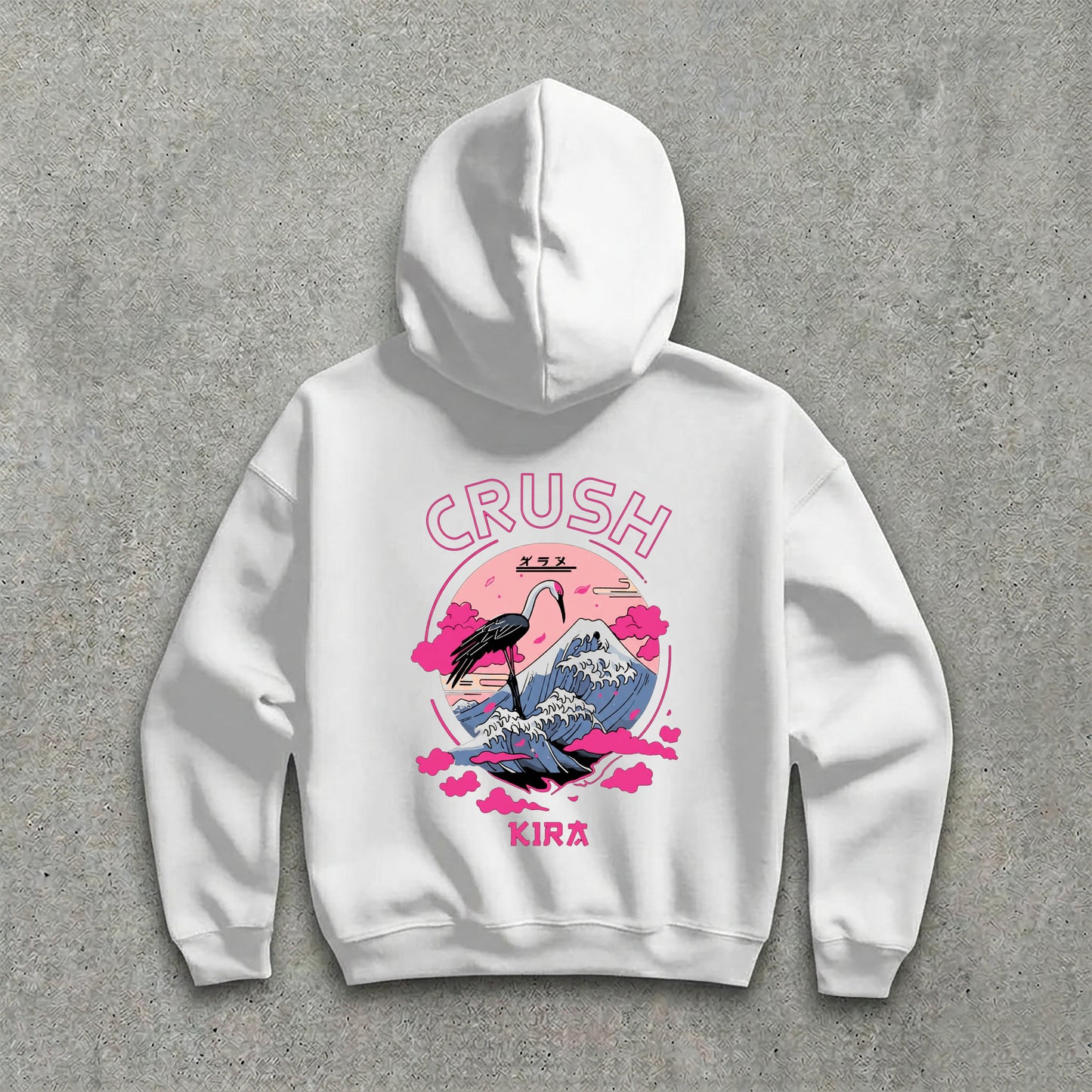 Drop 01 Kira White Hoodie