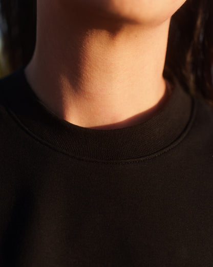 Boxy Cropped Sweatshirt