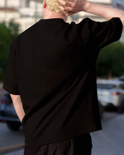 Boxy Cropped Sweatshirt