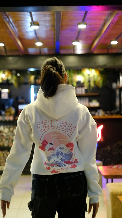 Drop 01 Kira White Hoodie